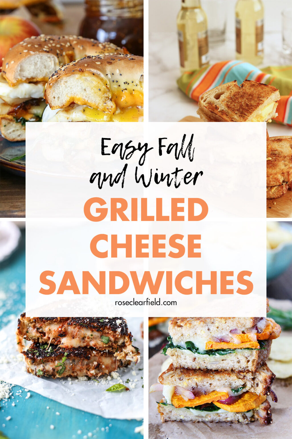 Easy Fall and Winter Grilled Cheese Sandwiches • Rose Clearfield